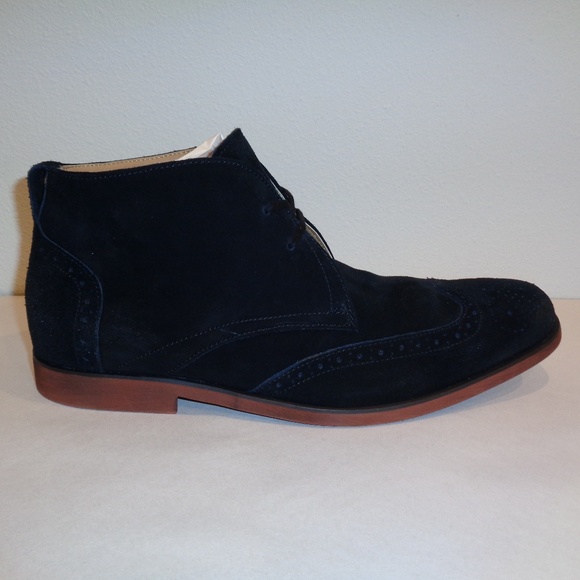 Stacy Adams Size 10 M TALIESIN Black Suede Boots main image 7